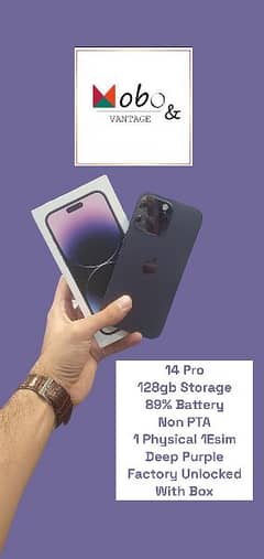 iPhone 14 Pro (128gb - Non PTA)