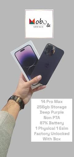 iPhone 14 Pro Max (256gb - Non PTA)