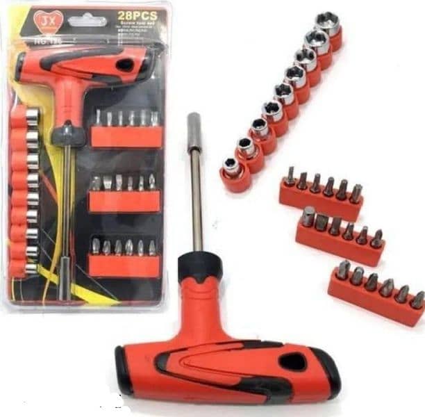 28 Pcs Socket set | Socket handle tools kit 0