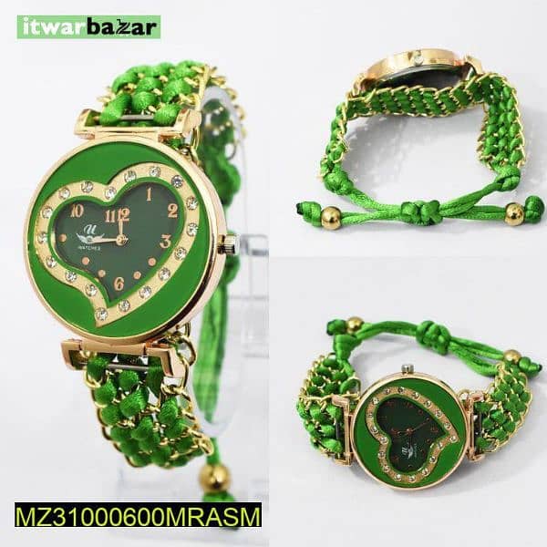 women chain analogue bracelet watch 7