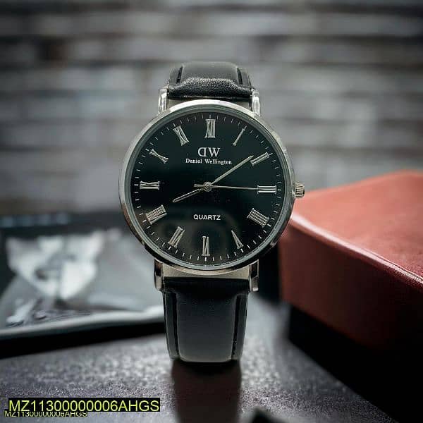 Men's casual analog watch Free delivery 0