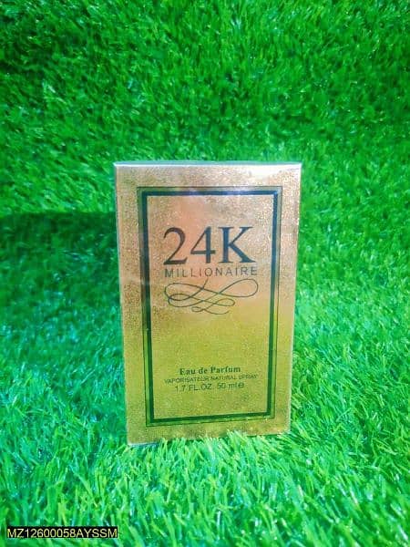 Long lasting 24k perfume,50ML Free delivery 1