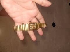 SWISTAR 22 karat  gold plated watch  9570-10M