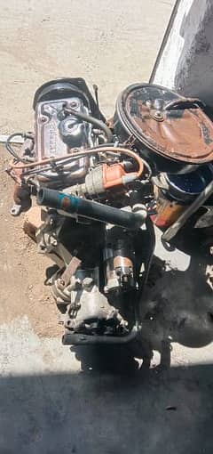 Suzuki mehran gear box and engine