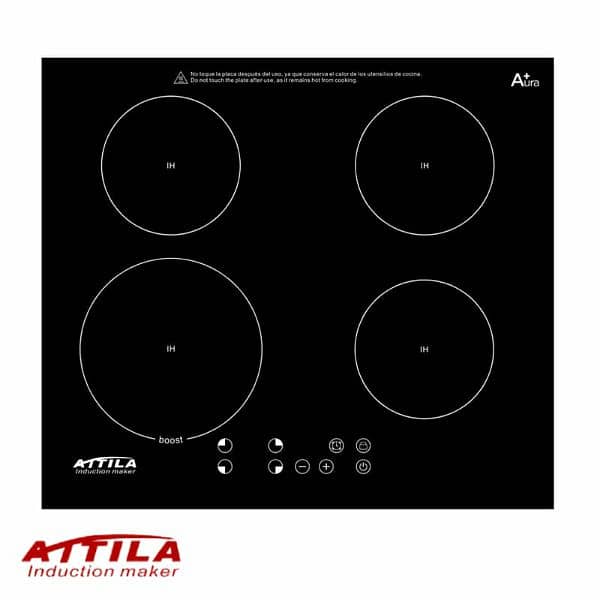 Attila Aura+ 4 Burner Electric Induction Cooker- 03007420777 1