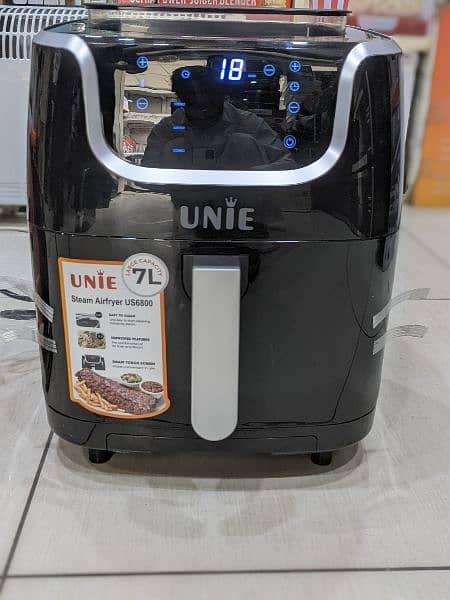 UNIE 7L Steam Air Fryer 2