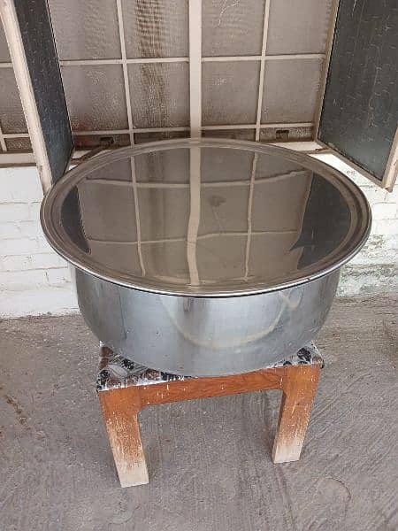 stainless steel big size cooking item 0