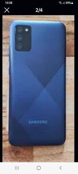 Samsung galaxy Ao2s Blue colour Good condition buy n use argent selll 2