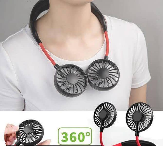 portable hanging neck fan 2