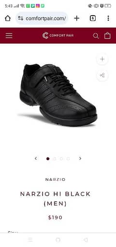 men black narzio shoes