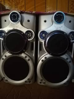 Two twin speaker + ALBA custimized speaker machine