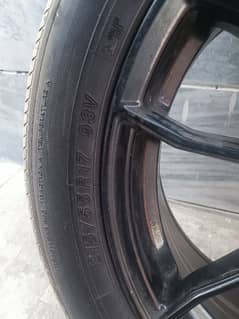 Lenso Rim & yakohoma New tyres