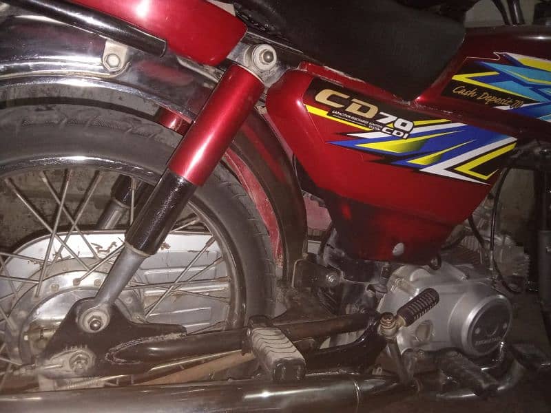 CD 70 bike used condition 3