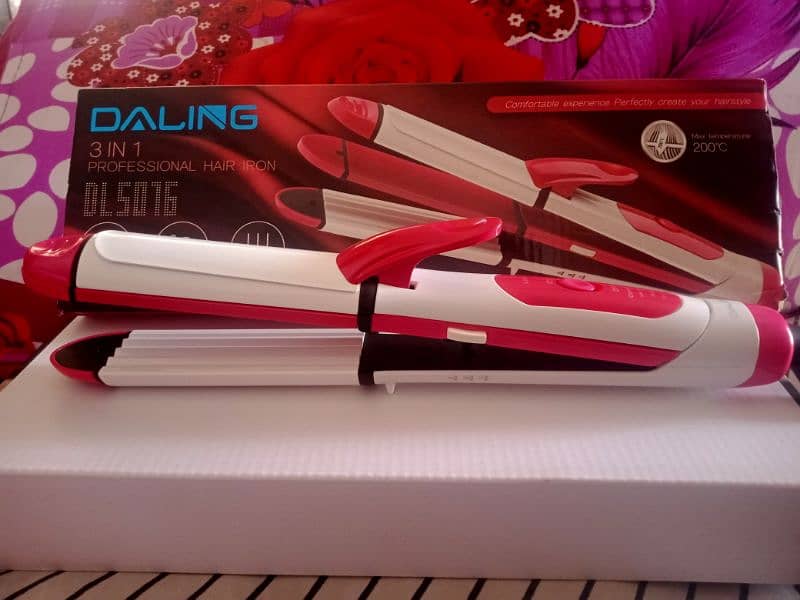 Imported 3 in 1 professional Hair Iron 1