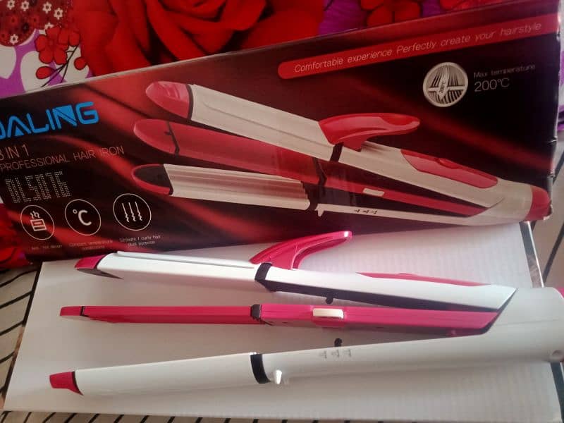 Imported 3 in 1 professional Hair Iron 2
