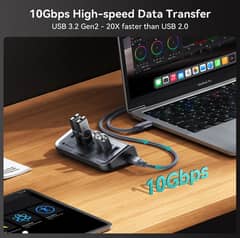 MEGASALE PRICE. . . YOTTAMASTER 07 PORT USB 3.2 10GBPS HUB EXTENSION!!