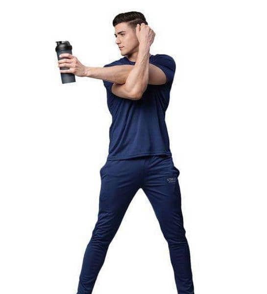 Men's polyester casual track suit gym 2