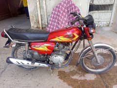Honda 125 model 2021 2 owner Karachi number 03303718656
