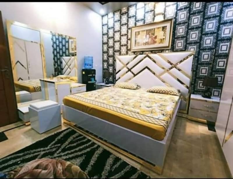 bed set / double bed / versace bed set / king size bed / bed 8