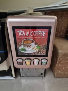 automatic tea and coffee machines available