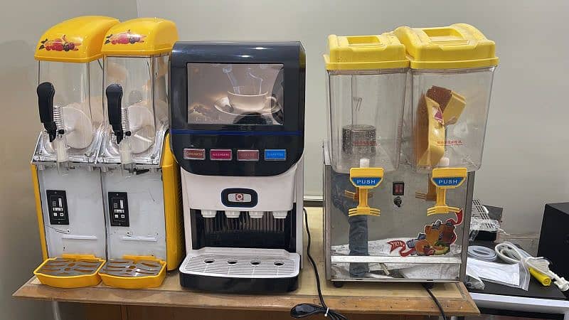 automatic tea and coffee machines available 7