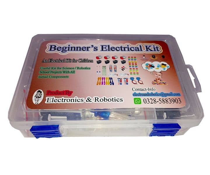 Electrical components kit for science school projects. 5