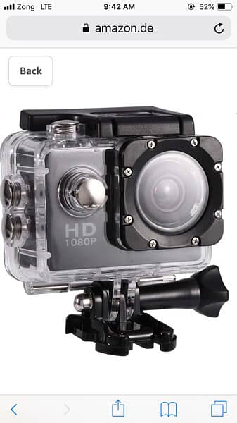 Crosstour Action Camera Waterproof case for CT8500/CT9000/CT9100 2
