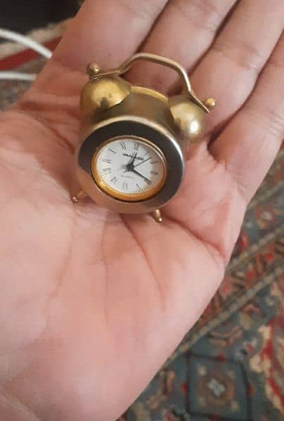 mini vintage watch clock 0