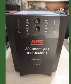 APC smart Ups 1500 vA 1000watts 24v pure sine wave ups