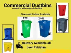 Commerical Dustbins, Wastebins Wholesale, Industrial, Biohazard