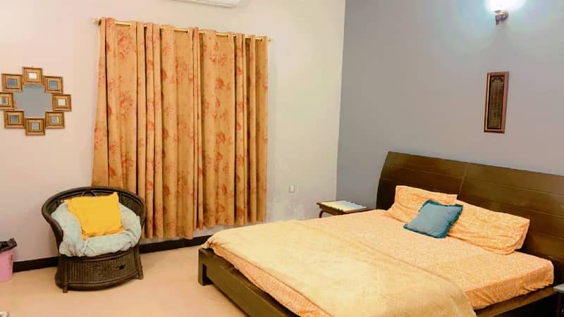 Beautiful Clean Furnished House For Short Term Per Day Rent Johar Mor 2