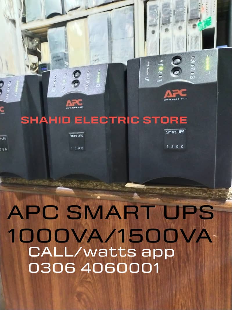 APC smart Ups 1500vA 980watts 24volts pure sine wave ups 2
