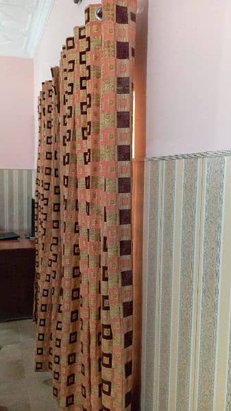 Curtain with beautiful designs. . . ya old pair ha new available ha 1
