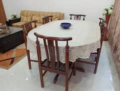 Dinning Table with six Chairs