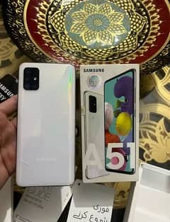 SAMSUNG  A51 FOR SALE 10/10 WITH BOX