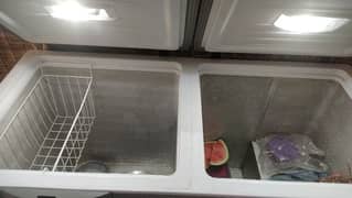 Dawlance Deep freezer+Refrigerator