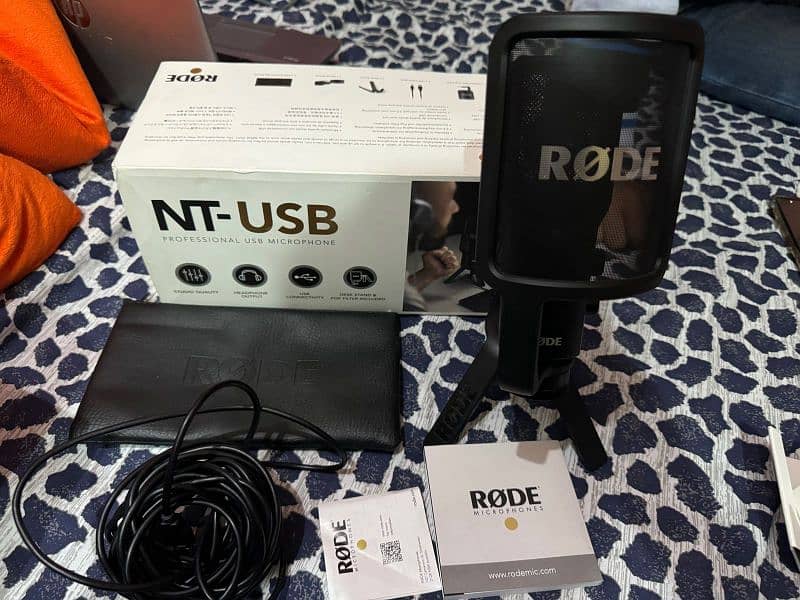 Rode Nt Usb Mic With 2 years Complete Warranty For Sale 0