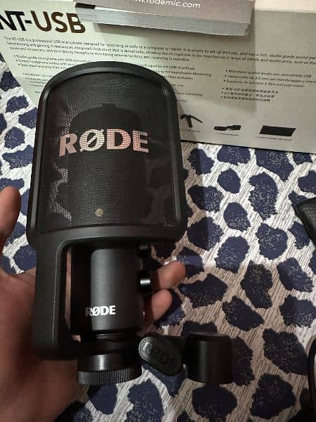 Rode Nt Usb Mic With 2 years Complete Warranty For Sale 2