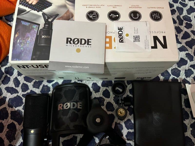 Rode Nt Usb Mic With 2 years Complete Warranty For Sale 10