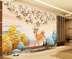 Wallpaper,pvc panel,wood&vinyl floor,kitchen,led rack,ceiling,blind