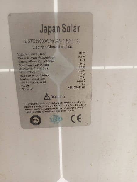 190 watt solar panels for sale 1