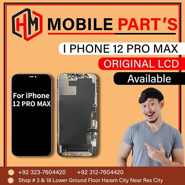 iPhone 12 Pro Max original lcd/display/penal 0