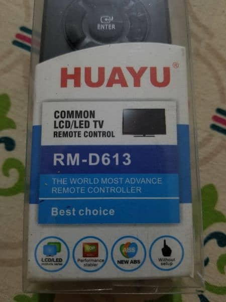 Samsung LCD/LED Remotes (Orignal + 2 Huayu) Pack of 3 8