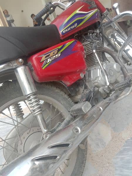 125 bike 2017 janion condition Panjab nmbr 1