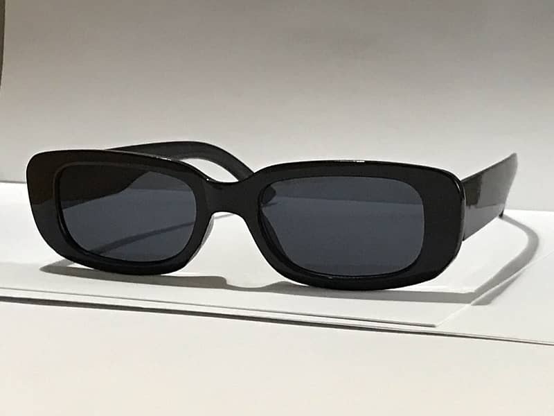 Black Square Vintage Sunglasses 0