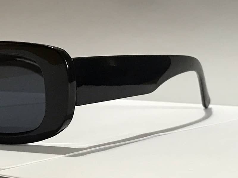 Black Square Vintage Sunglasses 1