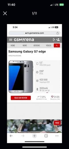 Samsung s7 edge (EXCHANGE POSSIBLE )