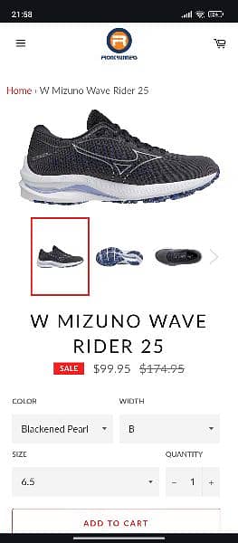 Mizuno Wave Rider 25 4