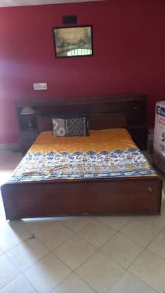 Double Bed with free mattress