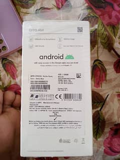 oppo a54 4gb ram 128gb memory with complete box and charger
